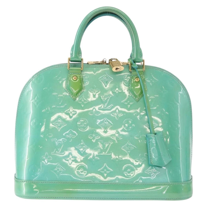 Louis Vuitton Alma Handbag Patent Leather