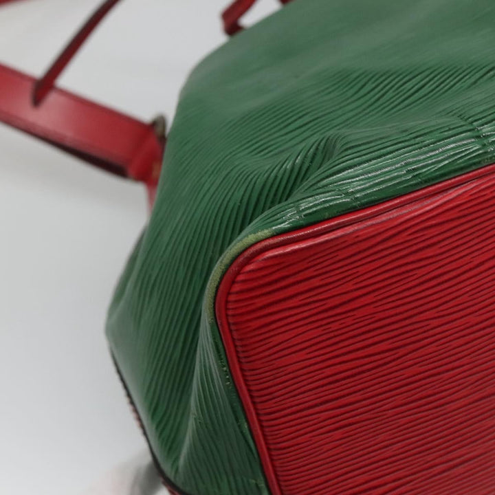 Louis Vuitton Bicolor Petit Noe Handbag Epi Leather