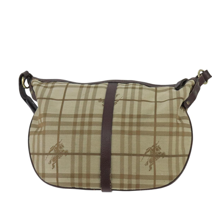 Burberry Nova check Shoulder bag Canvas and Leather