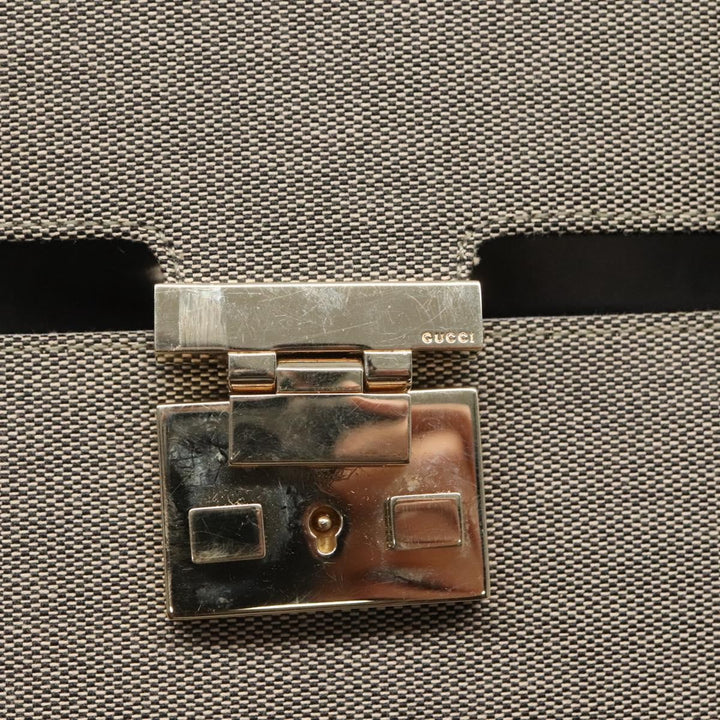 Gucci Lady Lock Handbag Canvas
