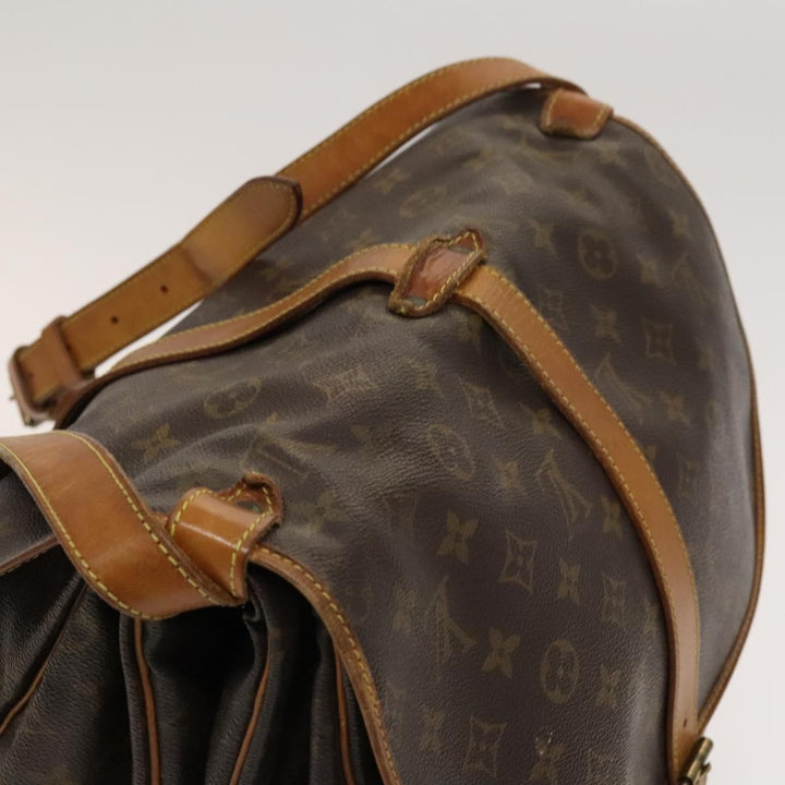 Louis Vuitton Saumur Handbag Monogram Canvas