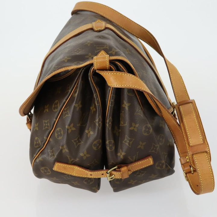 Louis Vuitton Saumur Handbag Monogram Canvas