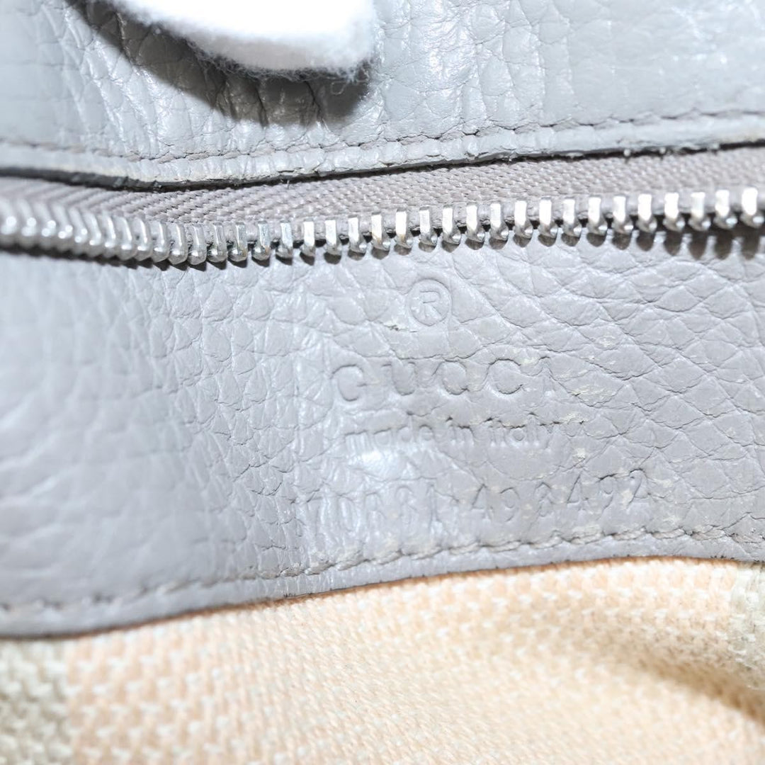 Gucci Bamboo Daily Top Handle Bag Leather