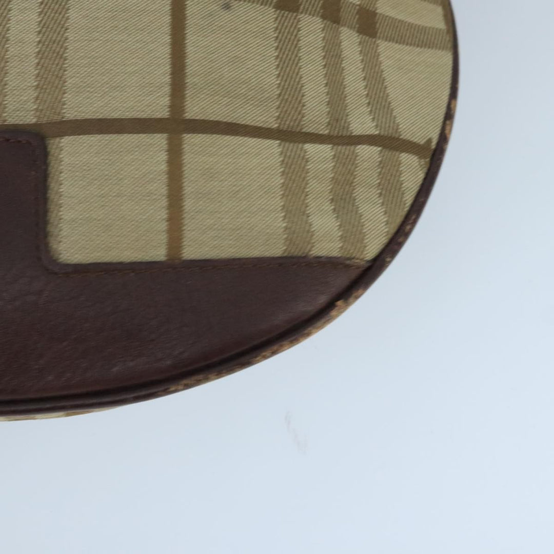 Burberry Nova check Shoulder bag Canvas and Leather