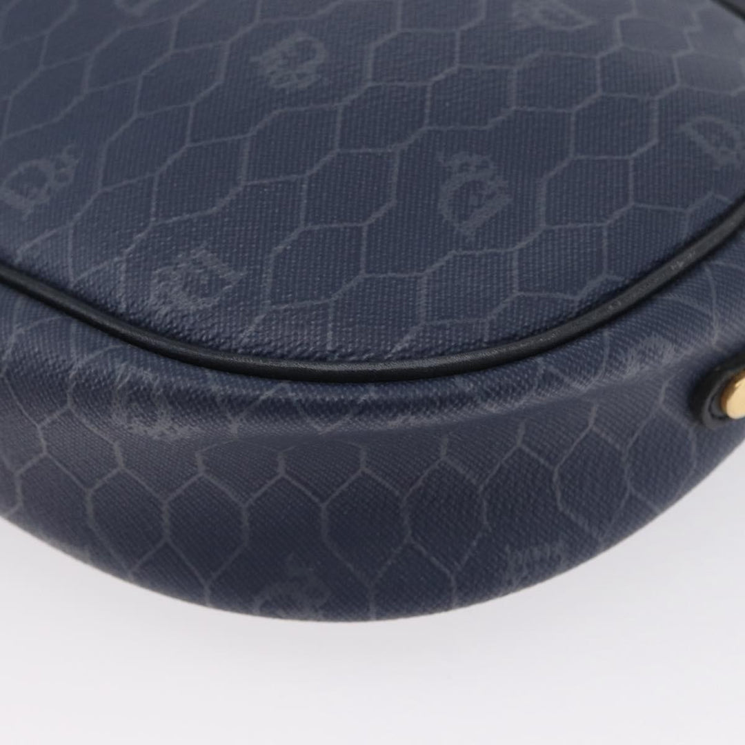 Christian Dior Vintage Honeycomb Shoulder Bag Canvas