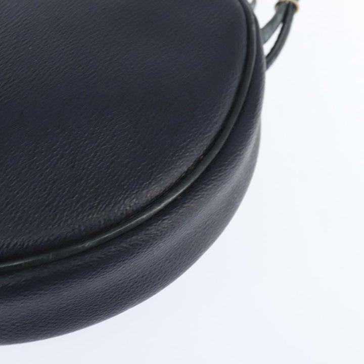 Christian Dior Vintage Honeycomb Shoulder Bag Canvas and Leather