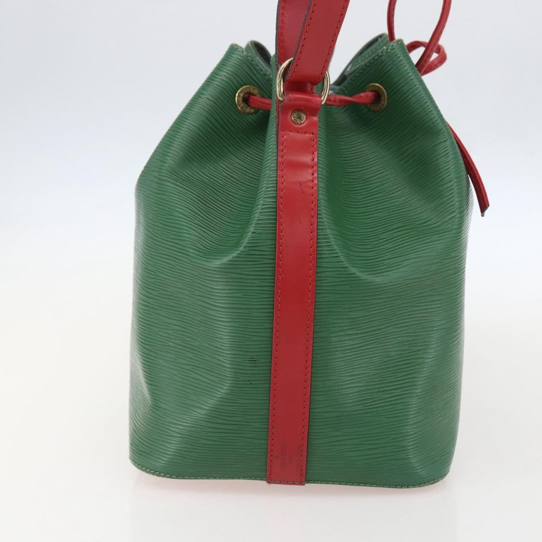 Louis Vuitton Bicolor Petit Noe Handbag Epi Leather