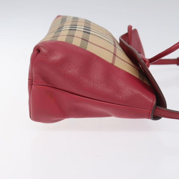 Burberry Nova check Shoulder bag Canvas and Leather