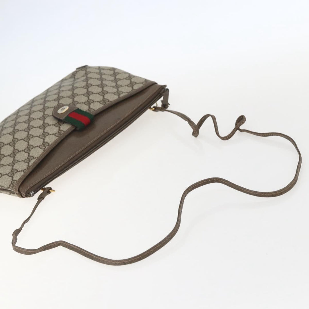 Gucci Vintage Web Crossbody Bag GG Coated Canvas