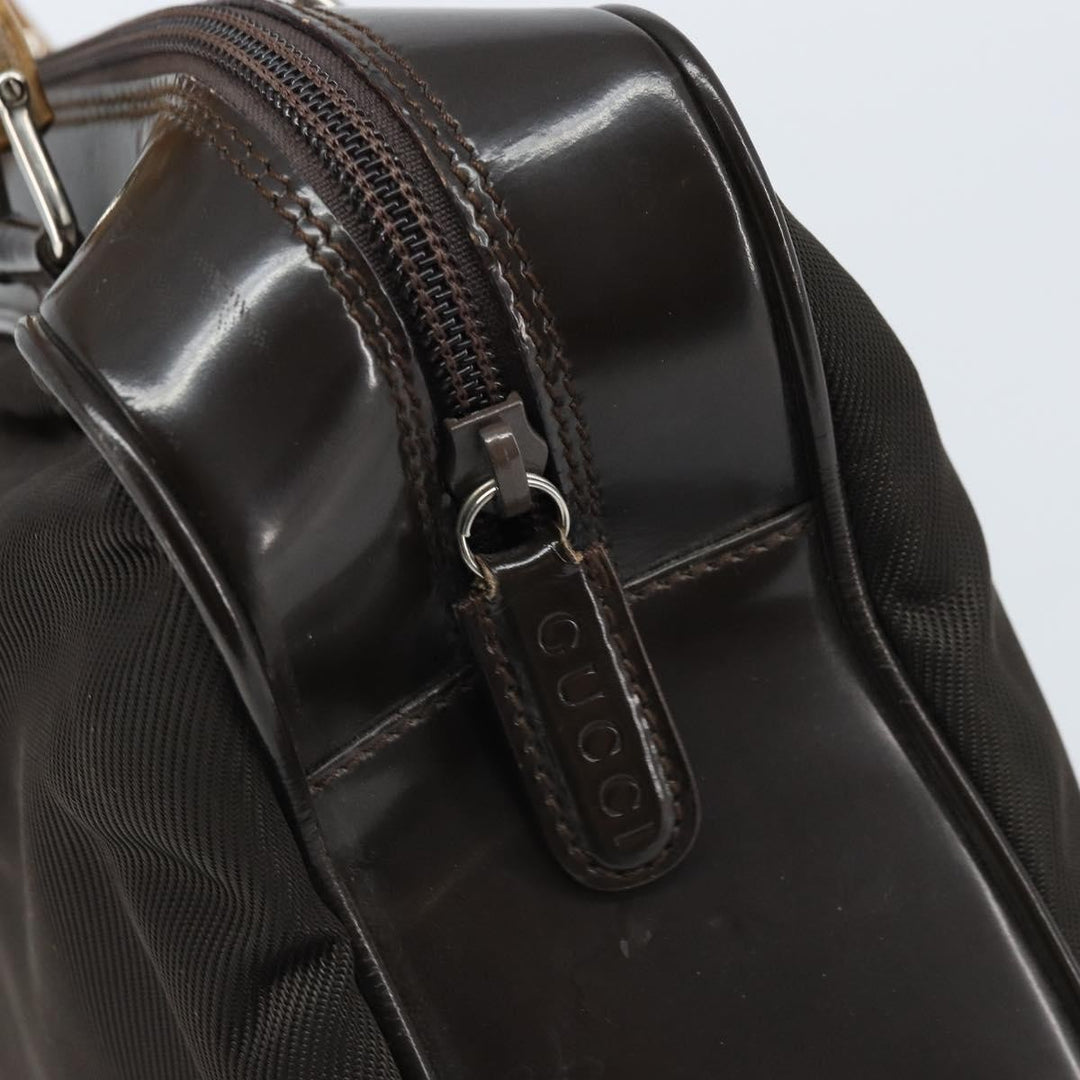 Gucci Vintage Bamboo Handle Bag Nylon