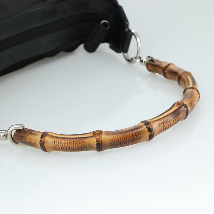 Gucci Vintage Bamboo Handle Bag Nylon