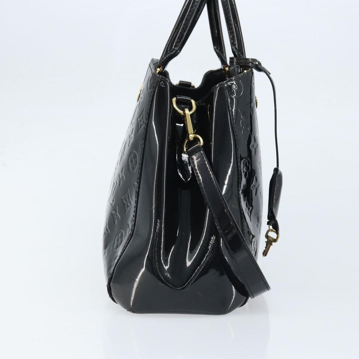 Louis Vuitton Montaigne Handbag Monogram Vernis