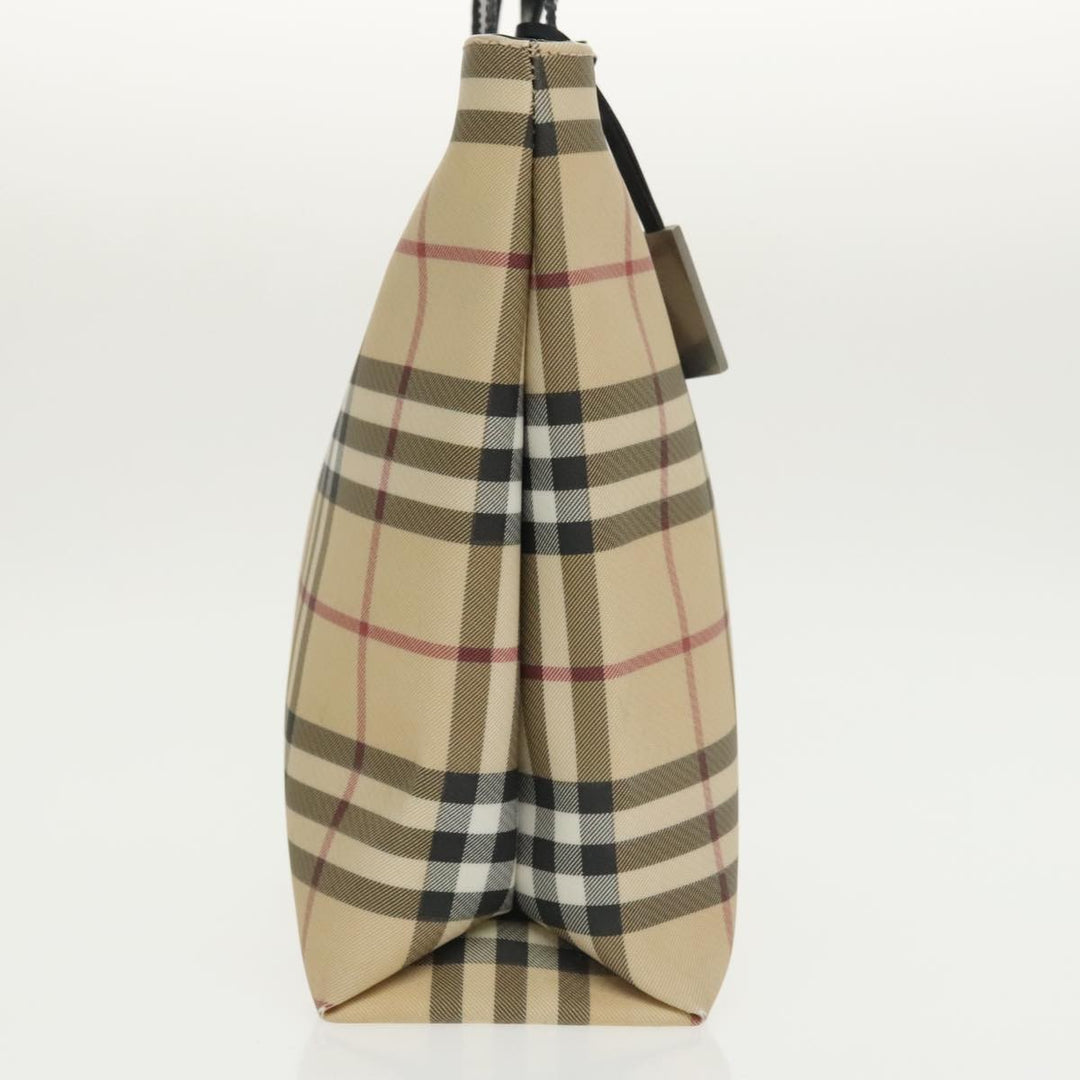Burberry Nova Check Tote Canvas and Leather