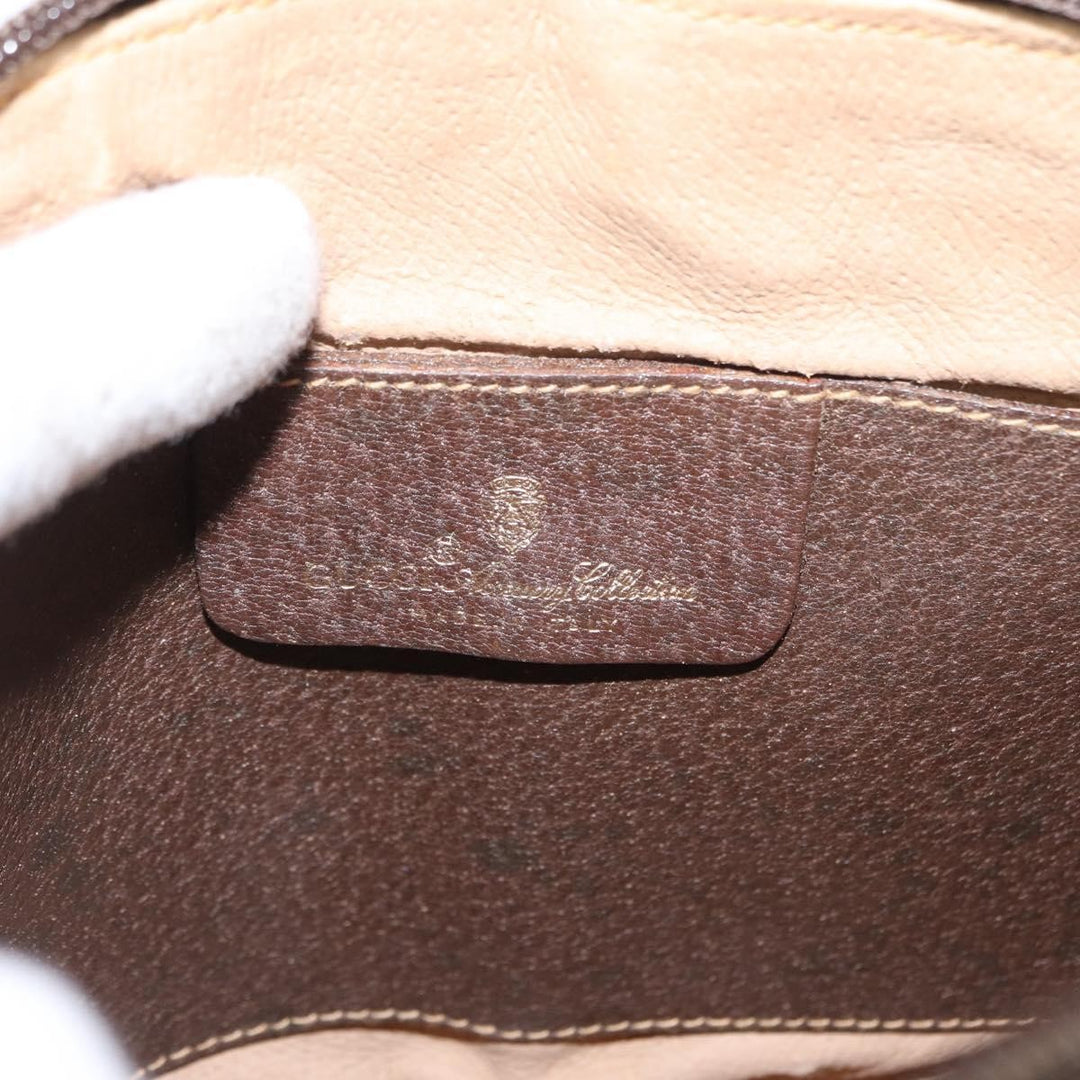 Gucci Vintage Web Crossbody Bag GG Coated Canvas