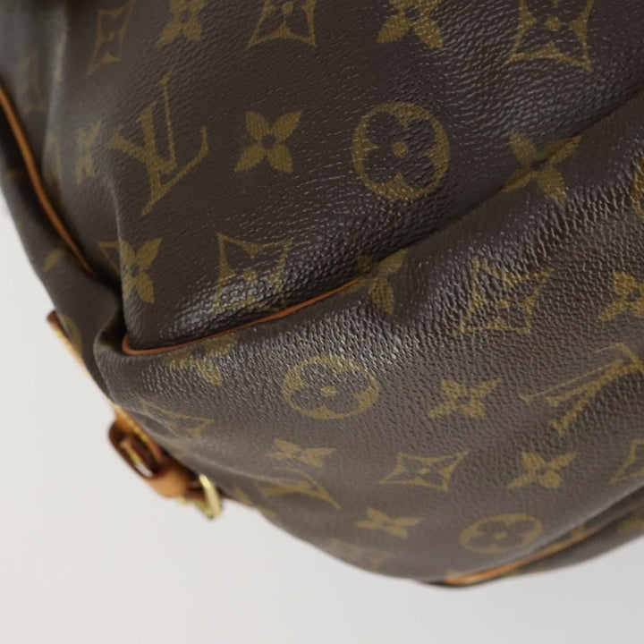 Louis Vuitton Saumur Handbag Monogram Canvas