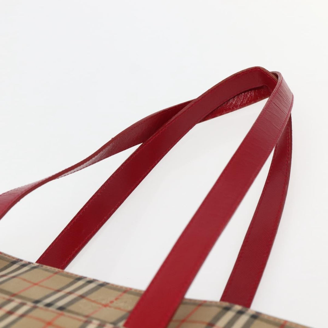 Burberry Nova Check Tote canvas check pattern