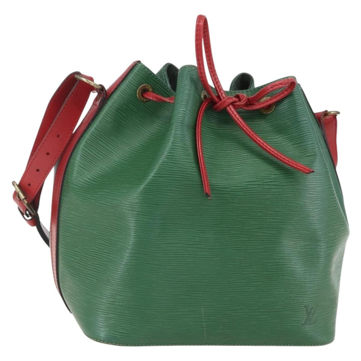 Louis Vuitton Bicolor Petit Noe Handbag Epi Leather