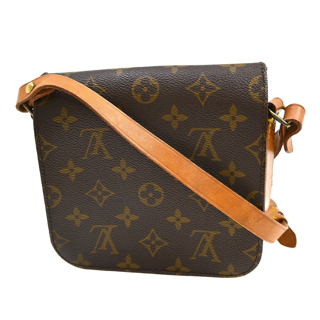 Louis Vuitton Cartouchiere Handbag Monogram Canvas