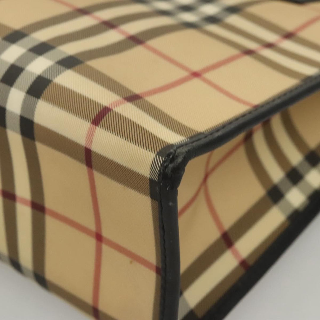 Burberry Nova Check Tote canvas check pattern