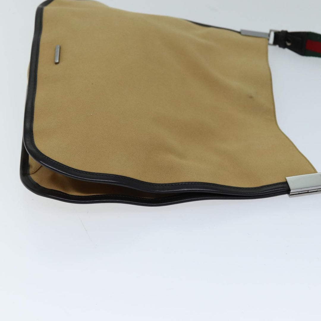 Gucci Vintage Shoulder Bag Canvas