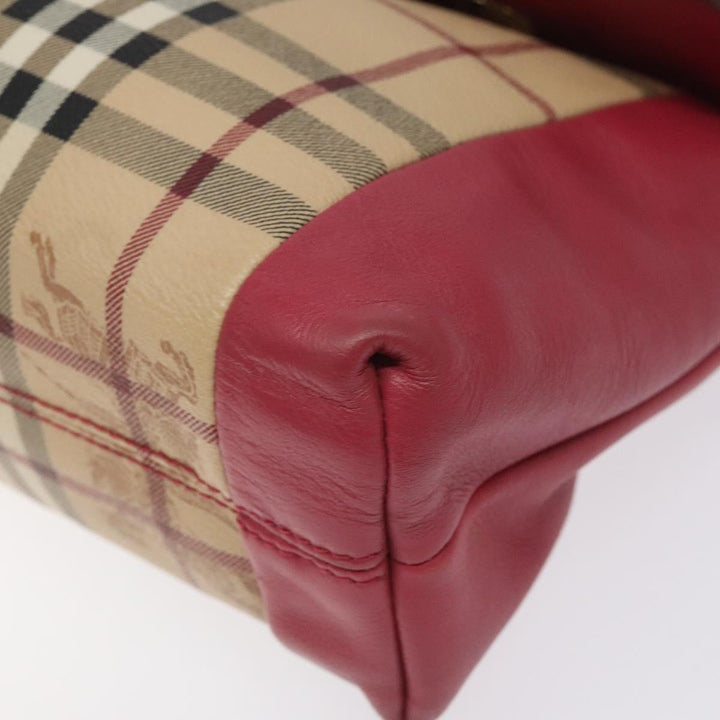 Burberry Nova check Shoulder bag Canvas and Leather