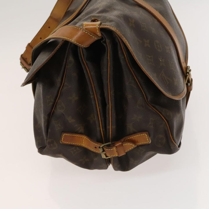 Louis Vuitton Saumur Handbag Monogram Canvas