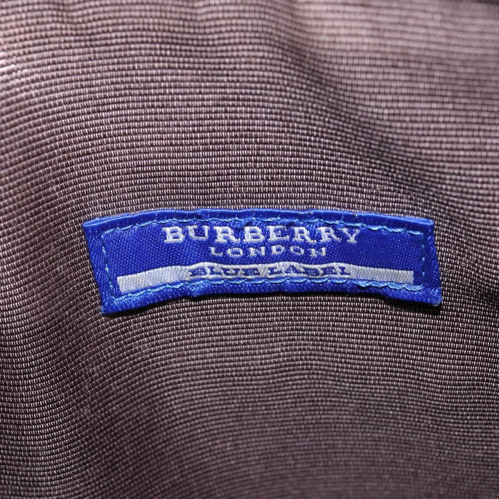 Burberry Nova Check Blue Label Canvas