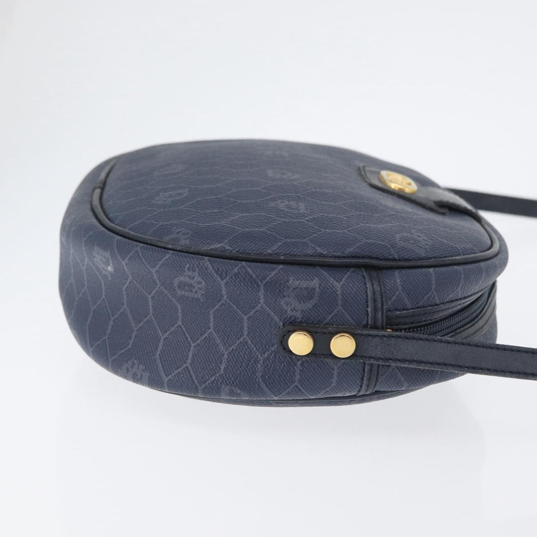 Christian Dior Vintage Honeycomb Shoulder Bag Canvas