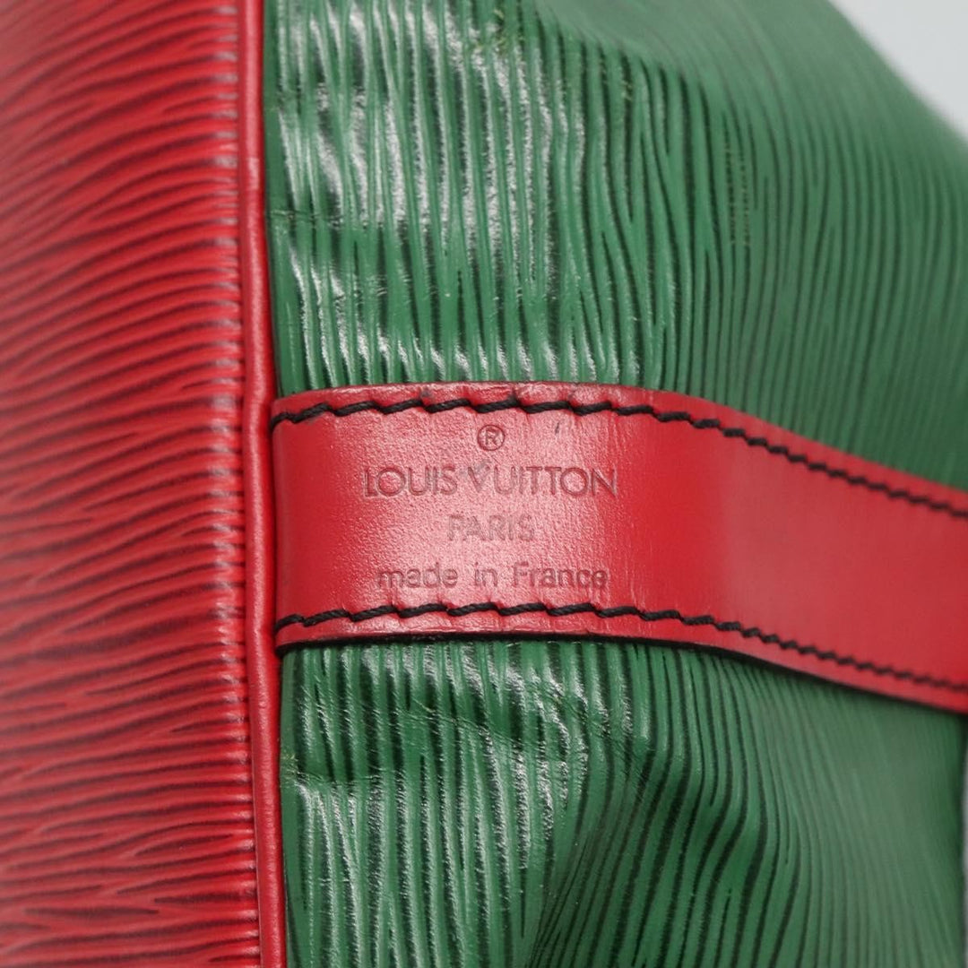 Louis Vuitton Bicolor Petit Noe Handbag Epi Leather