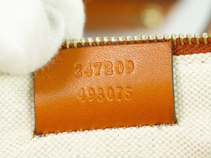 Gucci Craft Tote Diamante Canvas with Leather