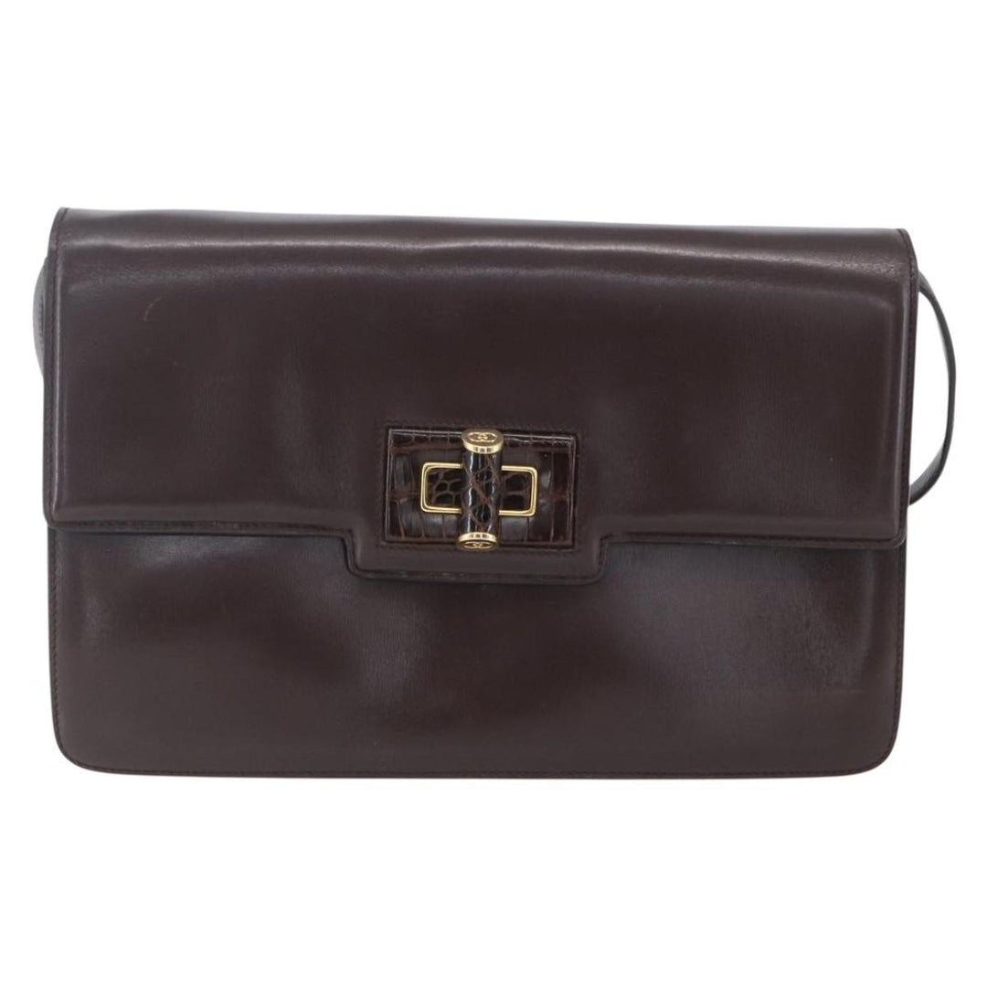 Gucci Vintage Shoulder Bag Leather