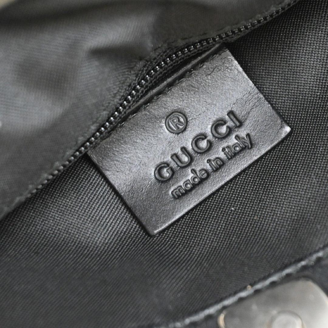 Gucci Double Pocket Tote GG Canvas