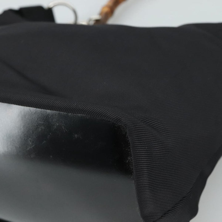 Gucci Vintage Bamboo Handle Bag Nylon