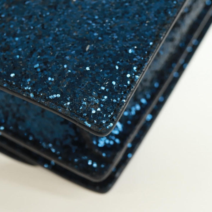 Saint Laurent Sunset Satchel Glitter