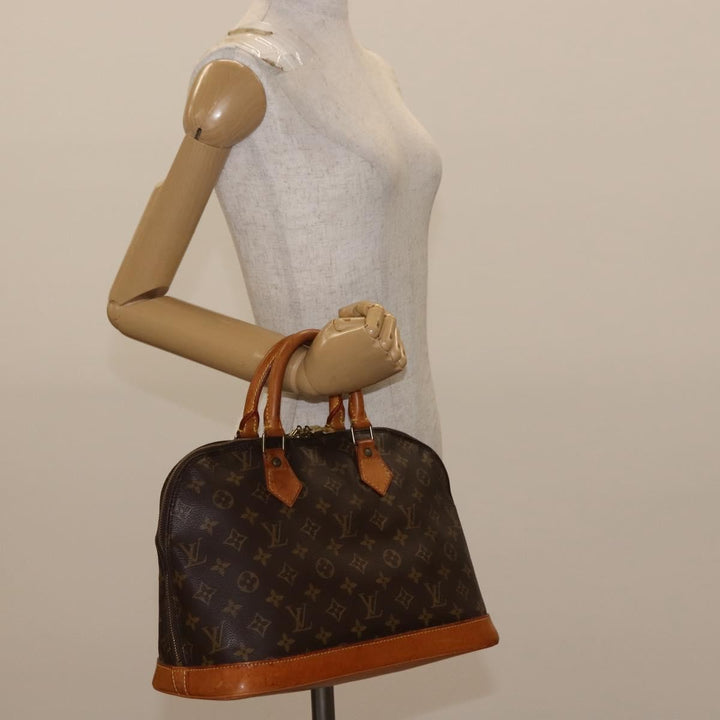 Louis Vuitton Vintage Alma Handbag Monogram Canvas