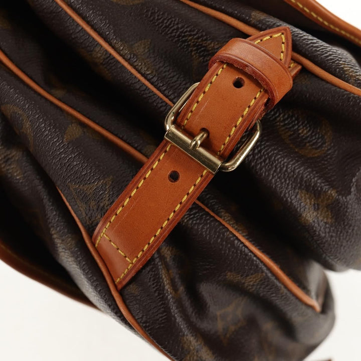 Louis Vuitton Saumur Handbag Monogram Canvas