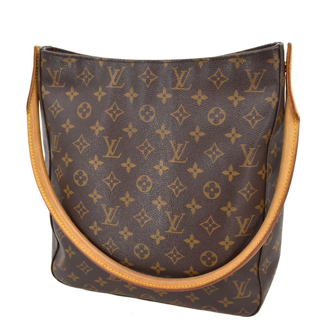 Louis Vuitton Monogram Looping Handbag Monogram Canvas