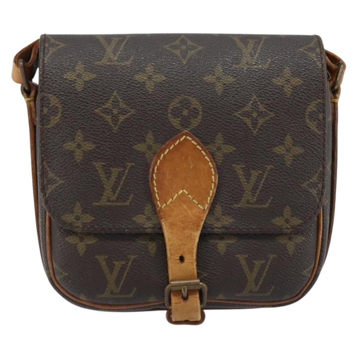 Louis Vuitton Cartouchiere Handbag Monogram Canvas