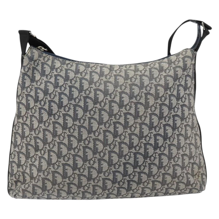 Christian Dior Vintage Trotter Shoulder Bag Canvas
