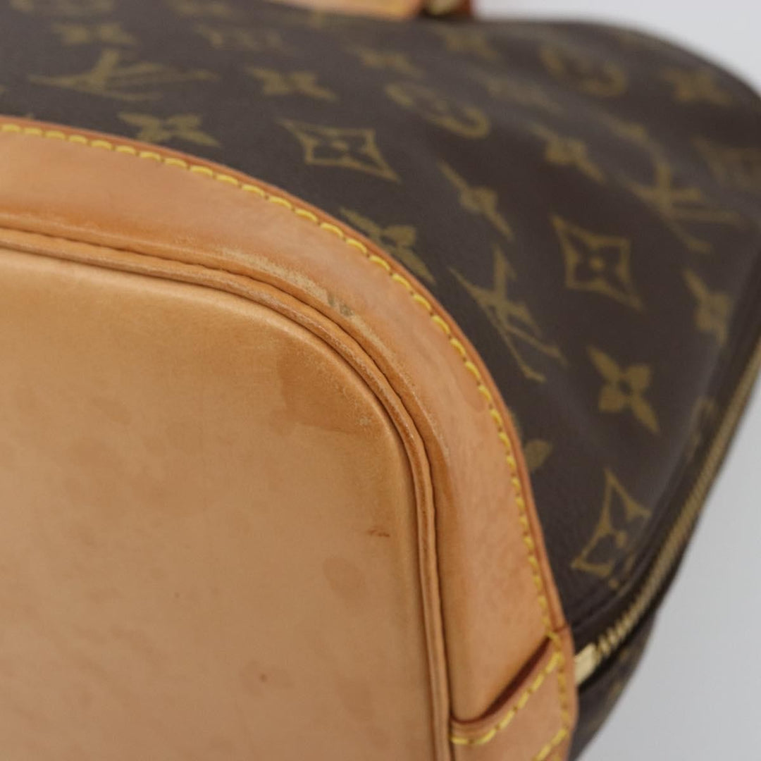 Louis Vuitton Vintage Alma Handbag Monogram Canvas