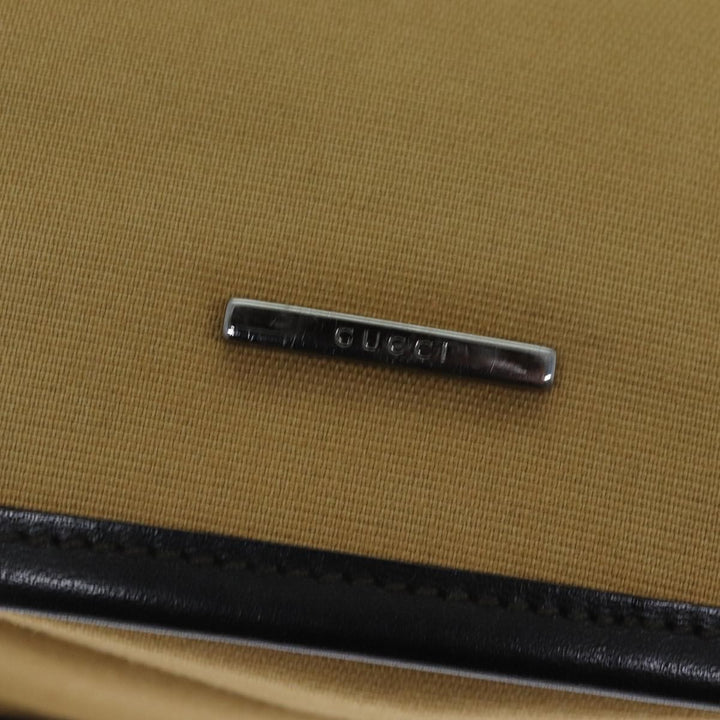 Gucci Vintage Shoulder Bag Canvas