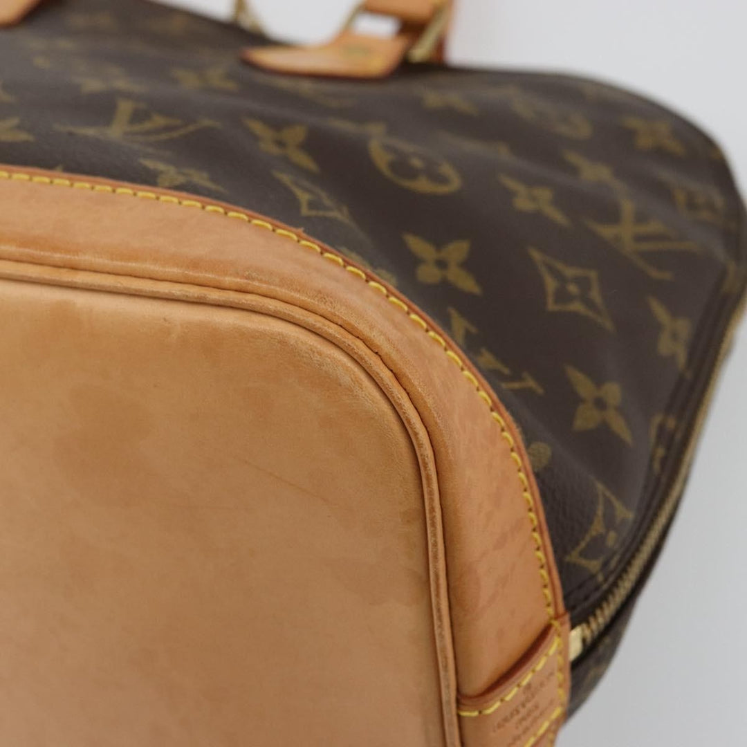 Louis Vuitton Vintage Alma Handbag Monogram Canvas