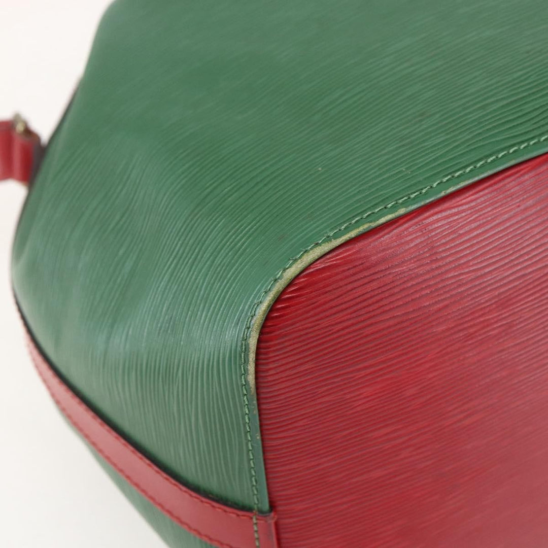 Louis Vuitton Bicolor Petit Noe Handbag Epi Leather