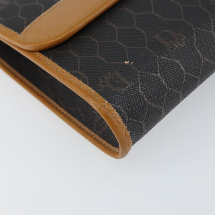 Christian Dior Vintage Honeycomb chain Canvas