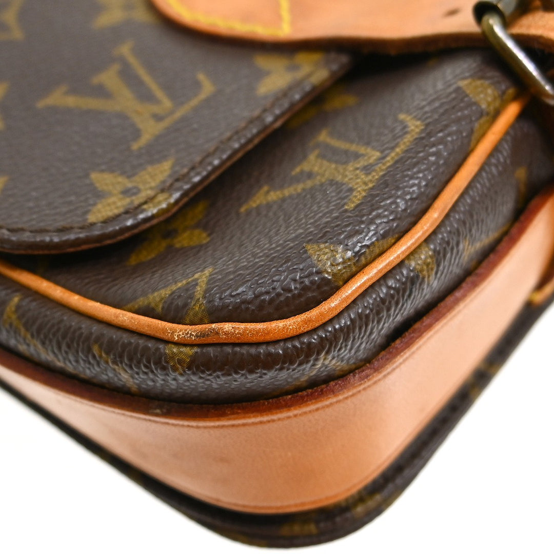 Louis Vuitton Cartouchiere Handbag Monogram Canvas