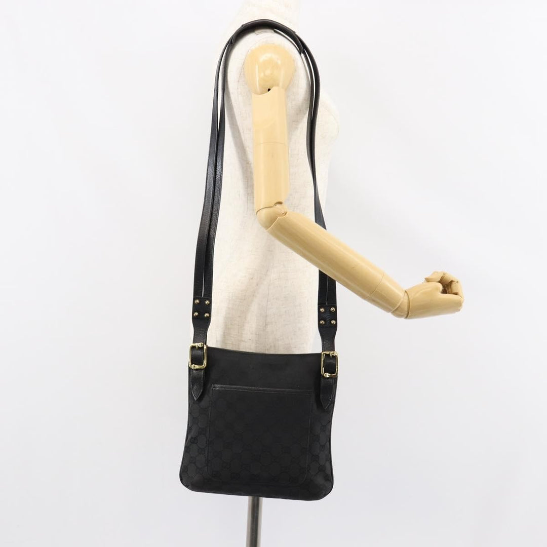 Gucci Vintage Shoulder Bag Monogram Canvas