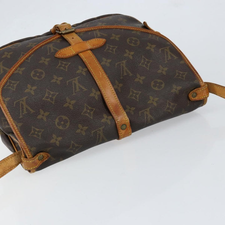 Louis Vuitton Saumur Handbag Monogram Canvas