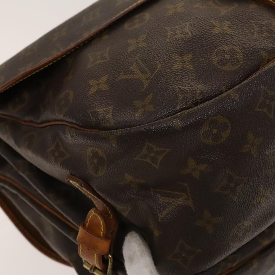 Louis Vuitton Saumur Handbag Monogram Canvas