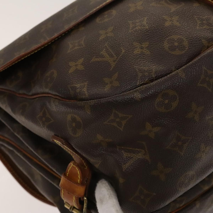 Louis Vuitton Saumur Handbag Monogram Canvas