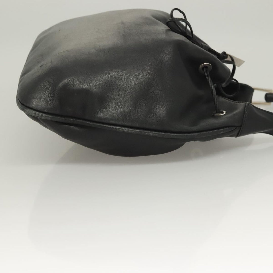 Gucci Vintage Bamboo Shoulder Bag Leather
